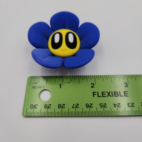 3D Printed Flower Magnets - Red, White, and Blue Bundle - PLA Filament - Picture 3 of 5